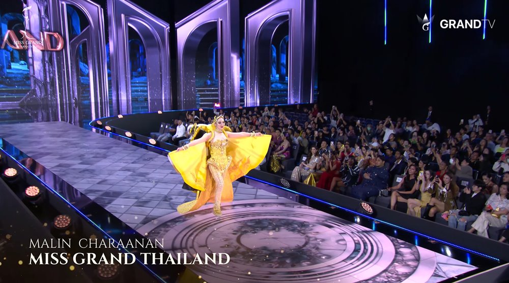หลิน มาลิน กับชุด มนตราแห่งจันทรคราส ในการประกวดรอบชุดประจำชาติ Miss Grand International 2024