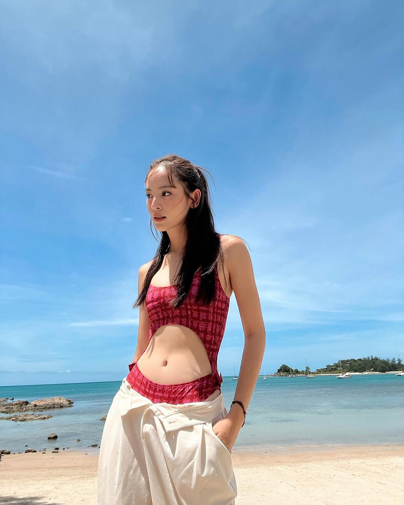 ณิชา ณัฏฐณิชา ดาราชุดว่ายน้ำ