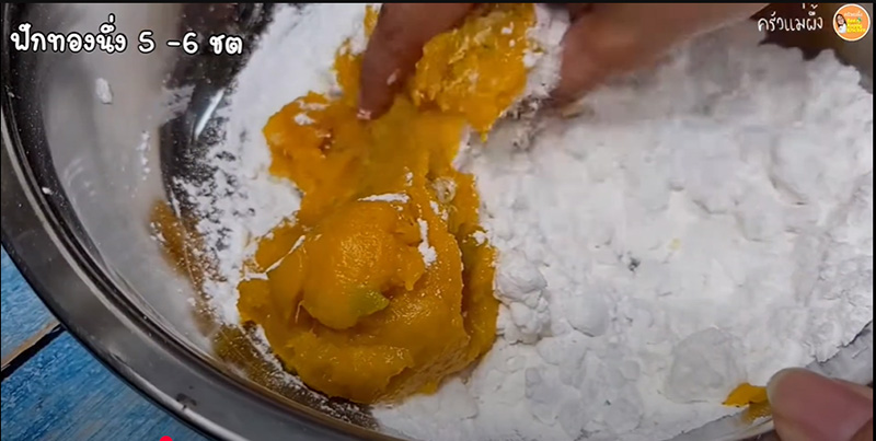 บัวลอยดอกไม้สีสวยจากธรรมชาติ วิธีทำ