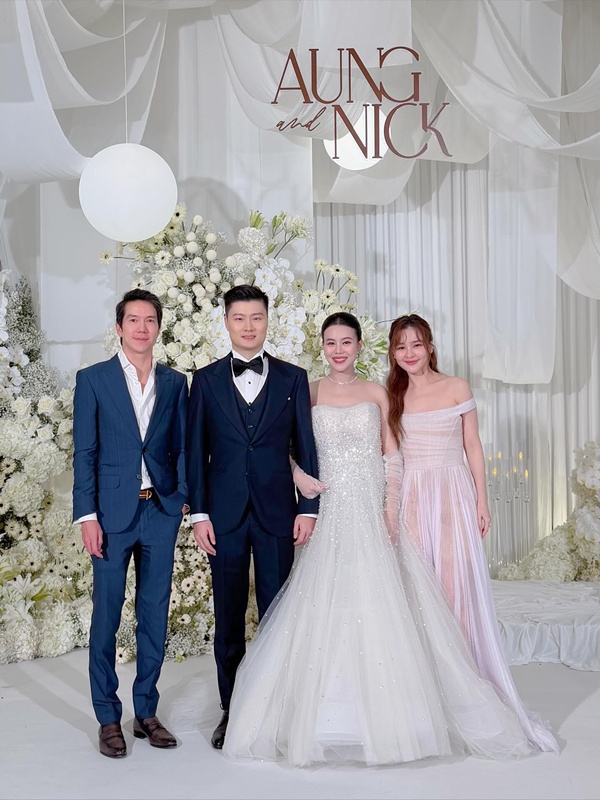 อัง สุพัตรา น้องสาวออม สุชาร์ แต่งงาน