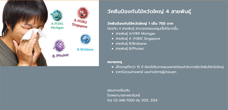 วัคซีนไข้หวัดใหญ่