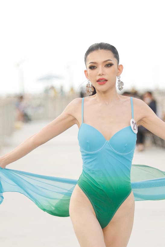 นางสาวไทย 2568 รอบชุดว่ายน้ำ