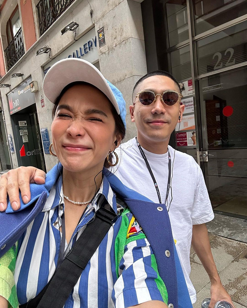 โต้ง ทูพี ควง พลอย เฌอมาลย์ อาบแดดโชว์ความฮอตที่ชายหาดสเปน