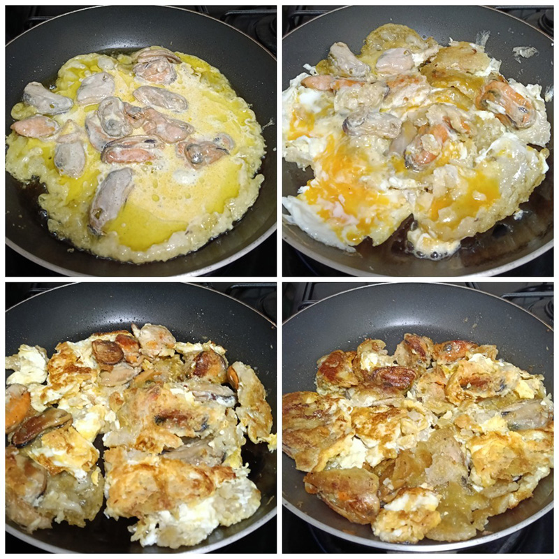 หอยทอด เมนูอาหารจานเดียว สูตรอาหาร