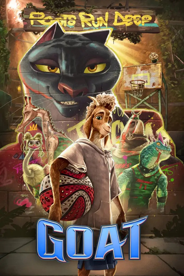 GOAT คุณแพะหัวใจไม่ยอมแพ้ หนังแอนิเมชั่น หนังใหม่เมษายน 2026 หนังใหม่ 2026 โปสเตอร์