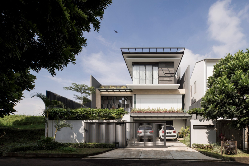 แบบบ้านสองชั้น โมเดิร์น