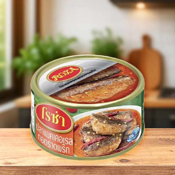 โรซ่า ปลาแมคคลอเรลทอดราดพริก