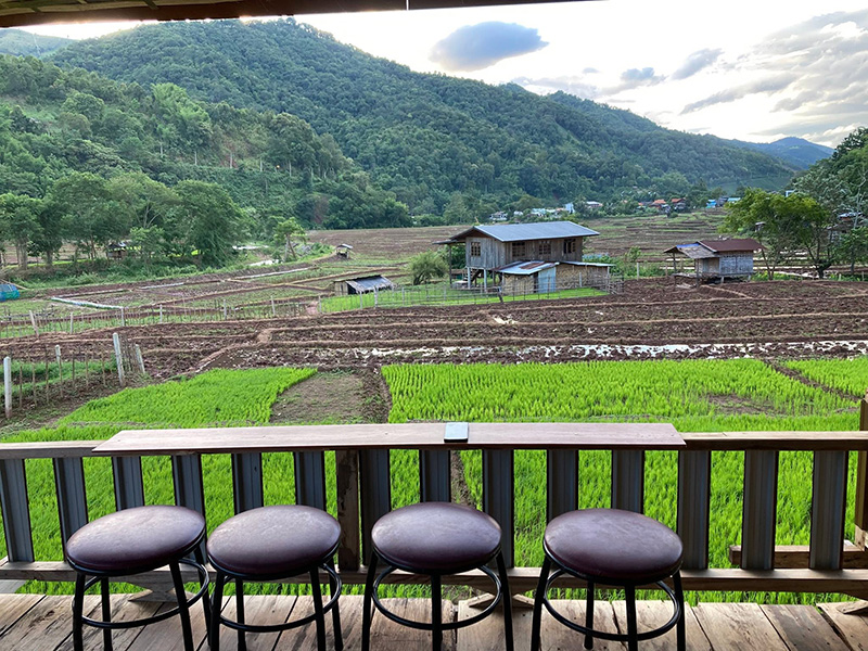 นาฮั่งวิวบ้านเวร ที่พักวิวทุ่งนา 2569