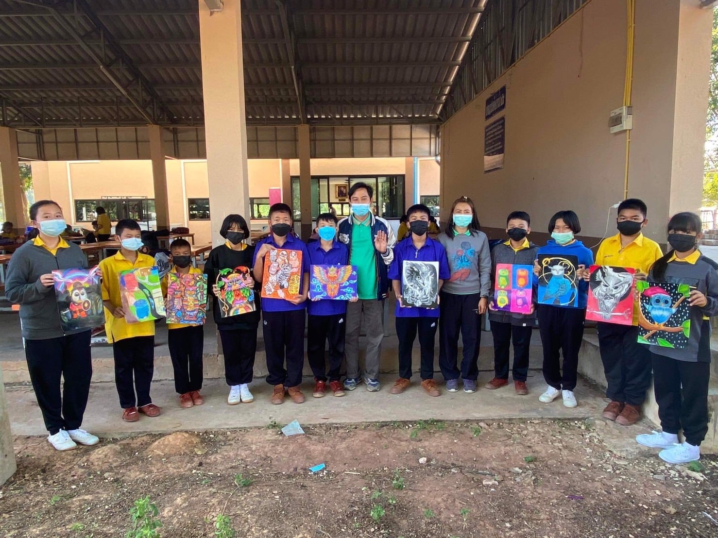 ภาพวาดนกฮูก