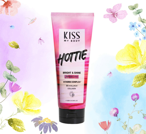 Kiss My Body Whitening Perfume Body Lotion กลิ่น Hottie