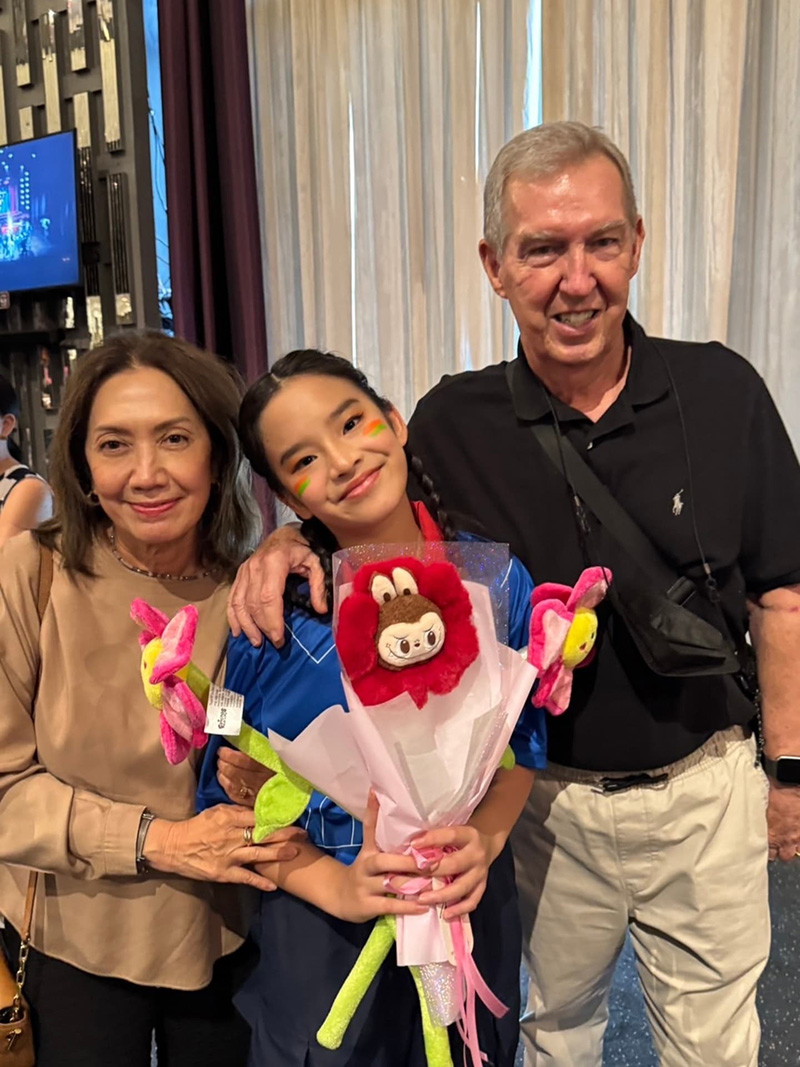 แอฟ สงกรานต์ พร้อมหน้าเชียร์ น้องปีใหม่