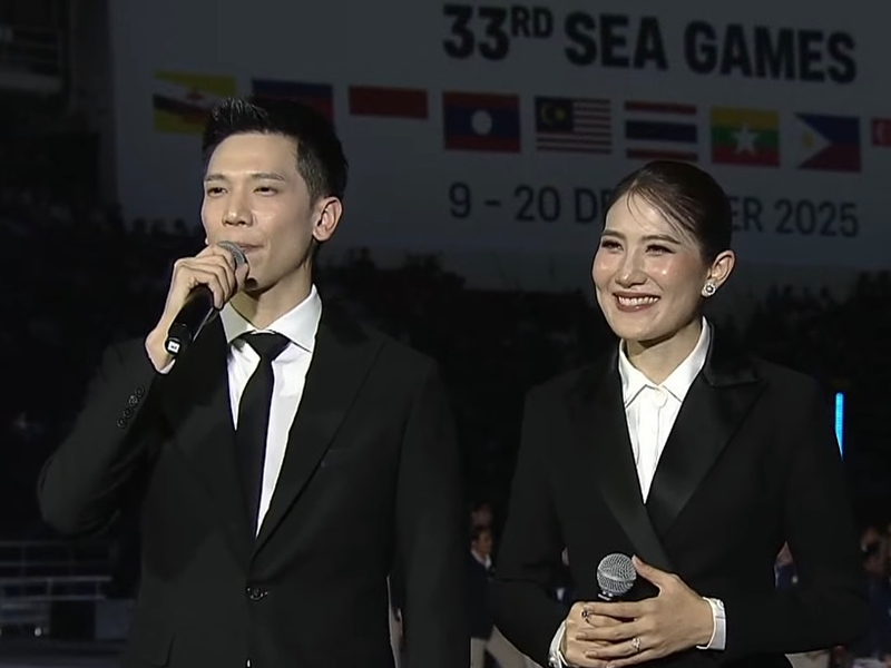 อาร์ม กรกันต์ - นุ่น นัชชานันท์ พิธีกรพิธีเปิดซีเกมส์ 2025