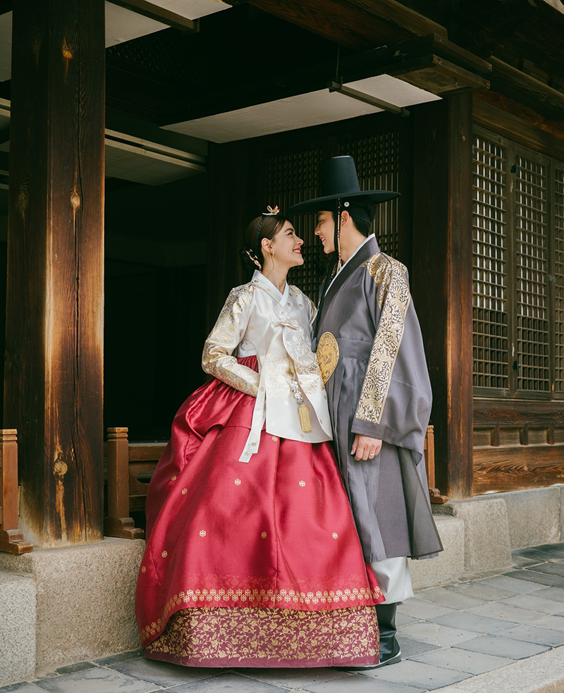 หมาก ปริญ คิมเบอร์ลี่ สวมฮันบกเที่ยวเกาหลี 