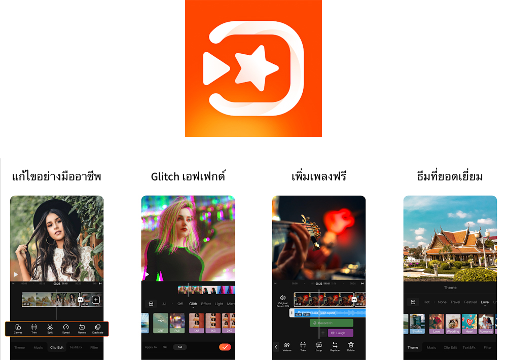 ตัดต่อวิดีโอ