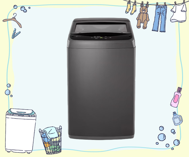 เครื่องซักผ้าฝาบน LG