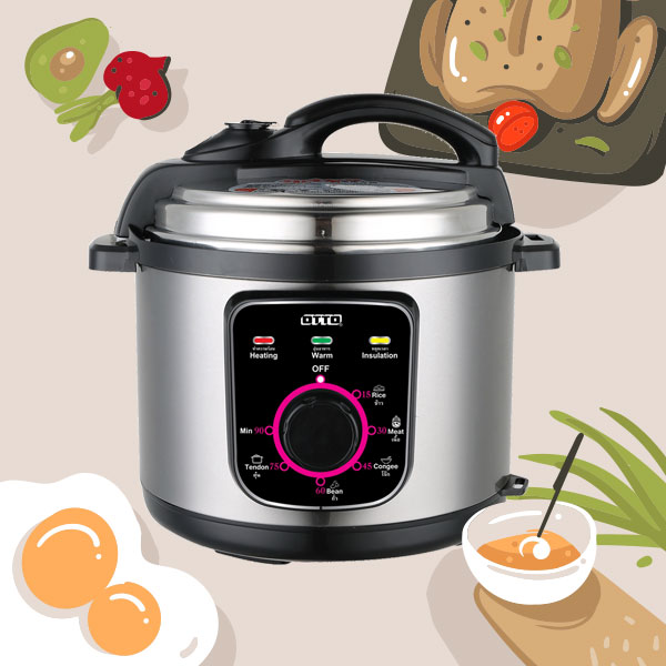 หม้ออัดแรงดันไฟฟ้า Otto รุ่น PC-225
