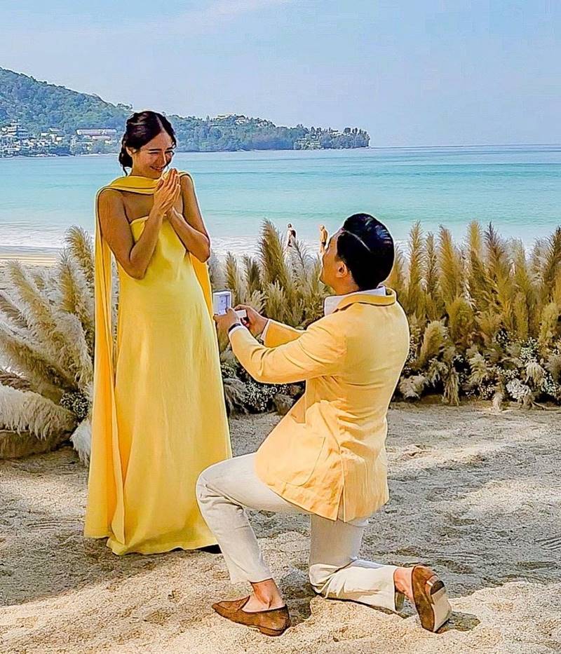 จิ๊บ ปกฉัตร แฟนหนุ่มเซอไพรส์ขอแต่งงาน