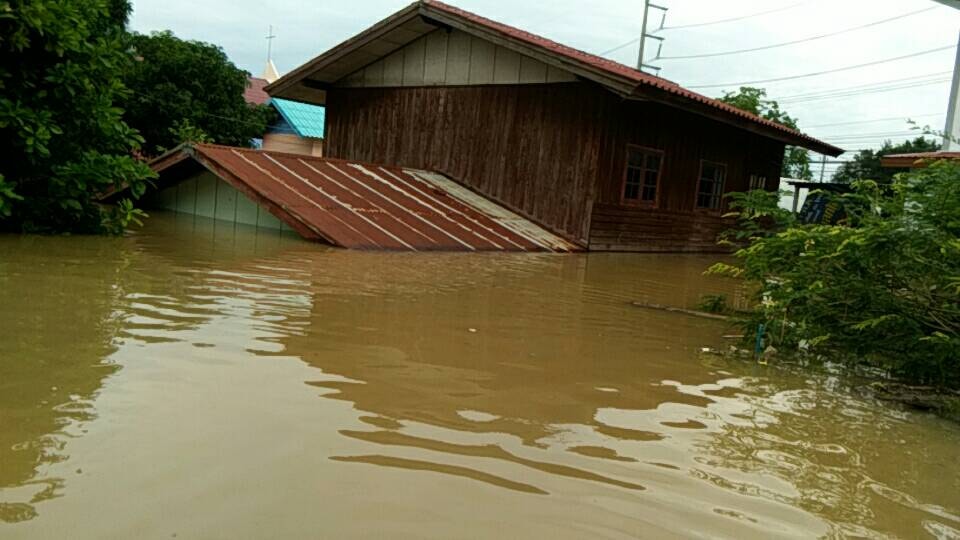 น้ำท่วมอุบลราชธานี