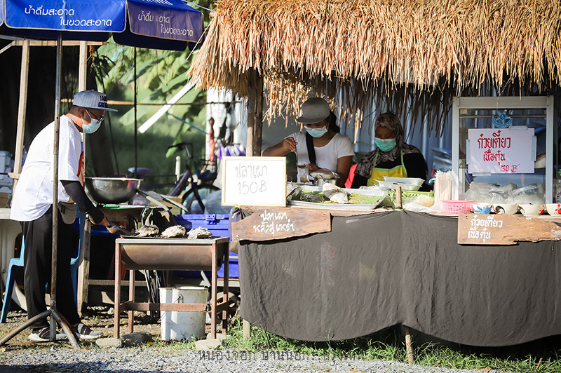 ตลาดน้ำพรประภา กรุงเทพ