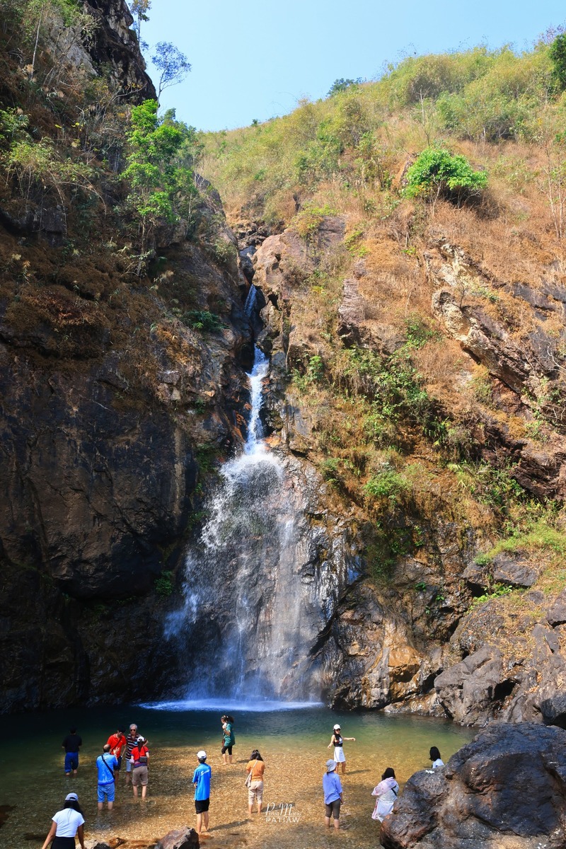 น้ำตกจ๊อกกระดิ่น อุทยานแห่งชาติทองผาภูมิ จ. กาญจนบุรี