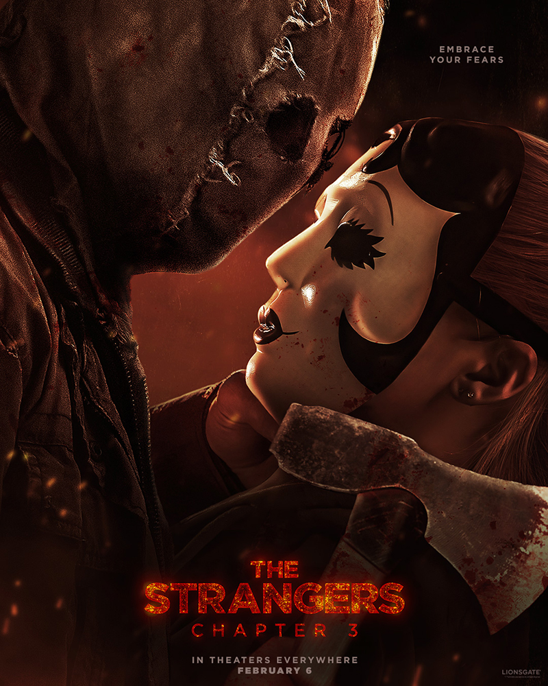The Strangers: Chapter 3 ภาคจบหนังสยองขวัญ หนังไล่ล่า ดูหนัง หนังใหม่ 2026 โปสเตอร์