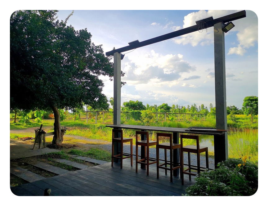 แบบบ้านสวนสองชั้น