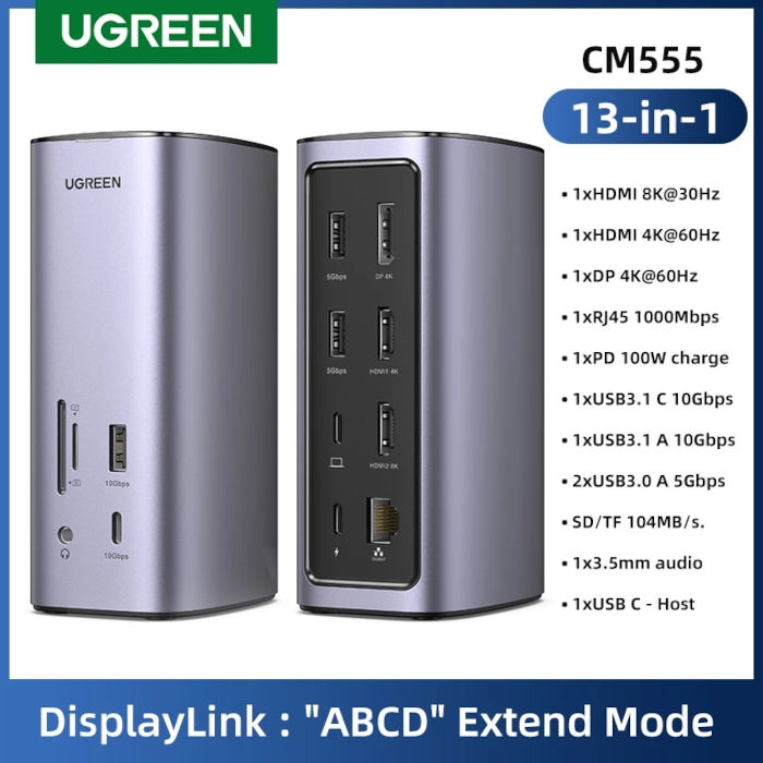 UGREEN 13-in-1 Docking Station