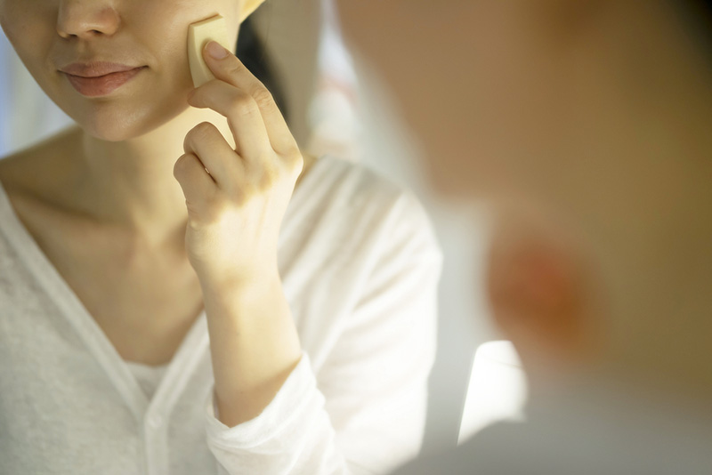 หน้าบ้วนรองพื้น