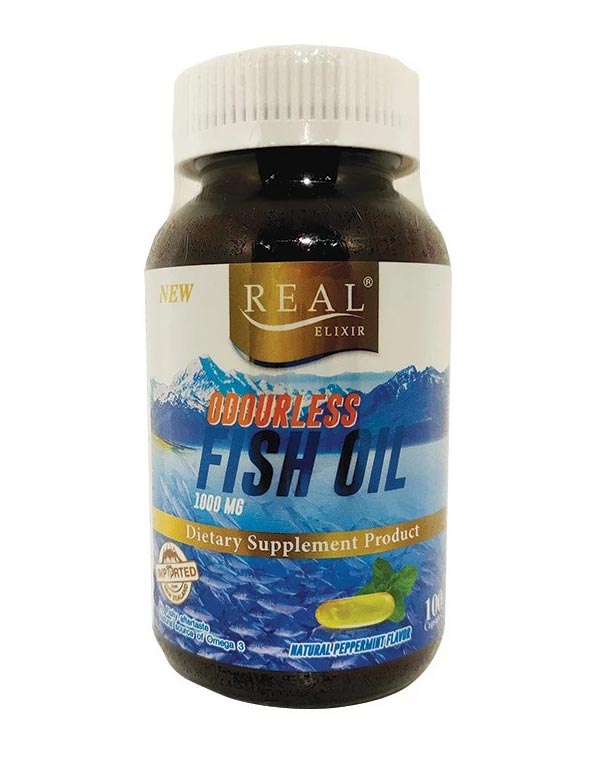 น้ำมันปลา Real Elixir Fish Oil 1000 mg