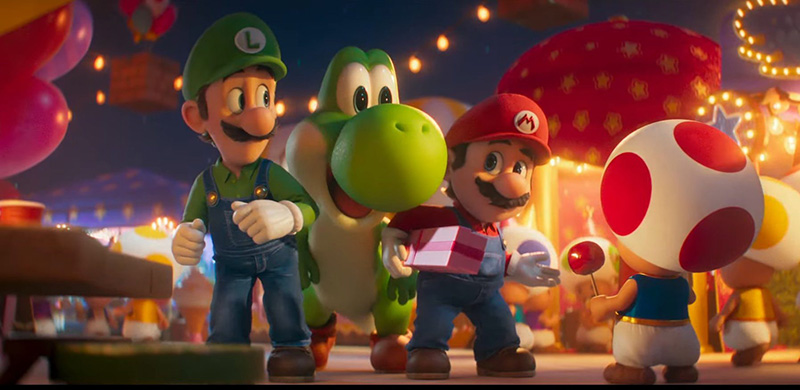 The Super Mario Galaxy Movie หนังซูเปอร์มาริโอ้ หนังแอนิเมชั่น ภาคต่อ หนังใหม่ 2026 ภาพตัวอย่าง