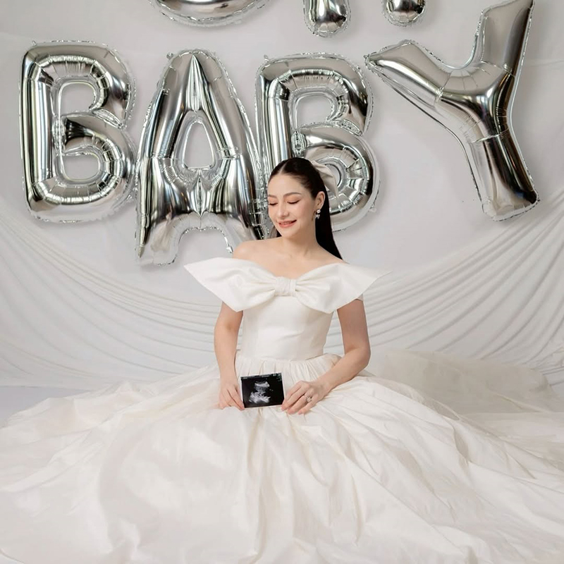 นาตาลี เจียรวนนท์ ประกาศข่าวดีตั้งท้องลูกคนที่ 2