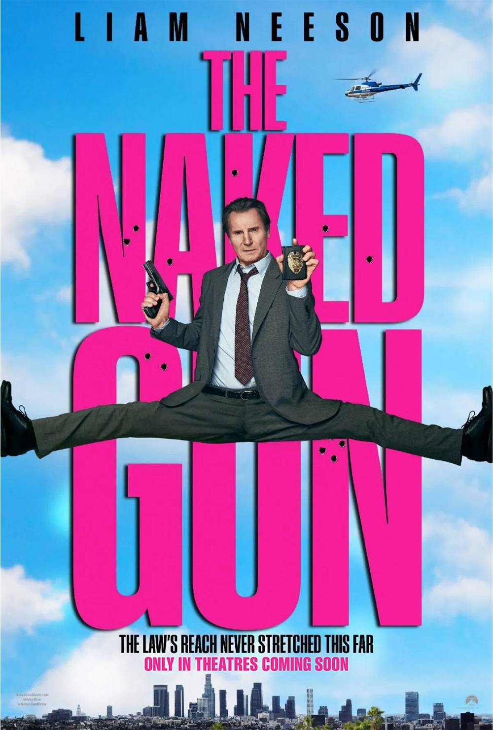 โปสเตอร์ The Naked Gun เลียม นีสัน นำแสดง