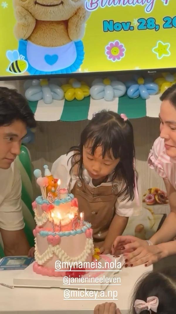 เจนี่ มิกกี้ ฉลองวันเกิด น้องโนล่า