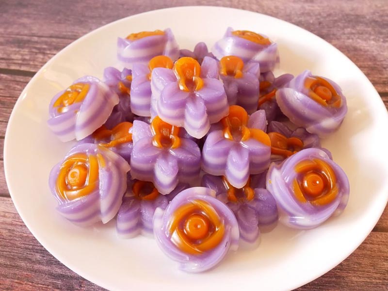 สูตรขนมชั้นดอกไม้