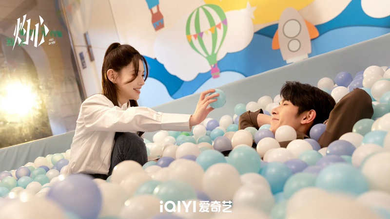 ดวงใจที่แผดเผา เรื่องย่อ Fall in You ซีรี่ย์จีน