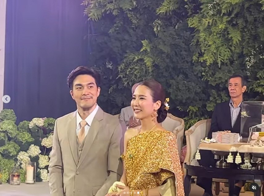 งานแต่ง จั๊กจั่น อคัมย์สิริ เค วัฒนา