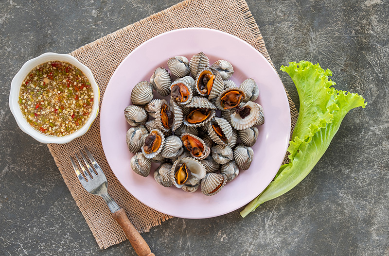 น้ำจิ้มซีฟู้ดใส่ถั่วตัด