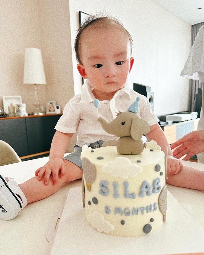 น้องไซลาส ลูกชาย ดิว อริสรา