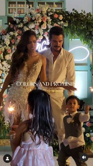 เมญ่า นนธวรรณ แต่งงาน
