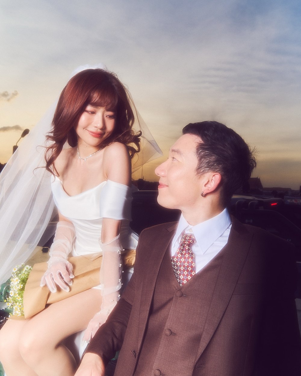 น้ำ กัญญ์กุลณัช หรือ น้ำ AF เปิดภาพพรีเวดดิ้งเซตล่าสุด