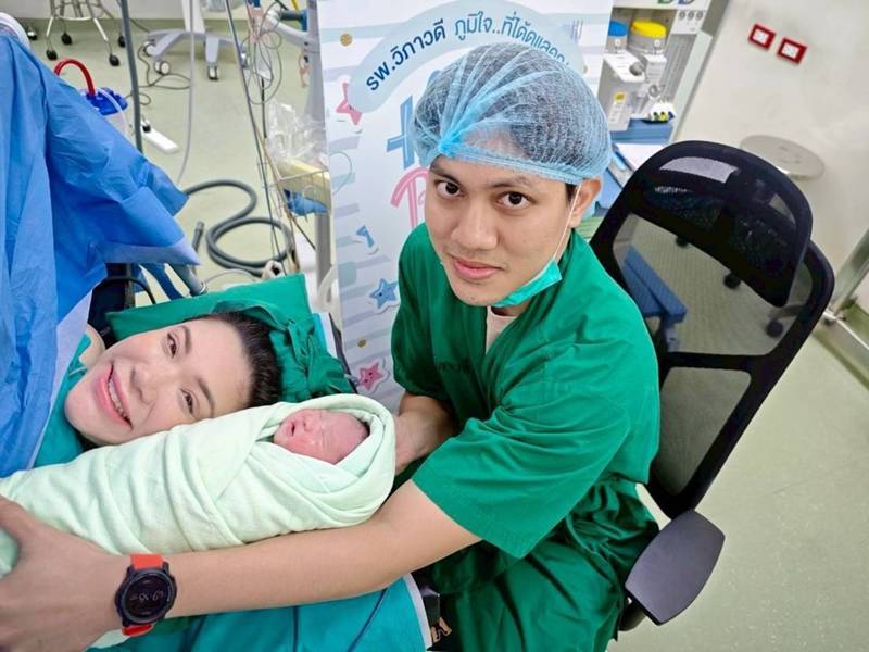 แอน สิเรียม รับขวัญหลาน น้องไอย์ 