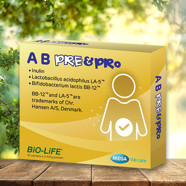 โพรไบโอติก MEGA We care AB Pre&Pro