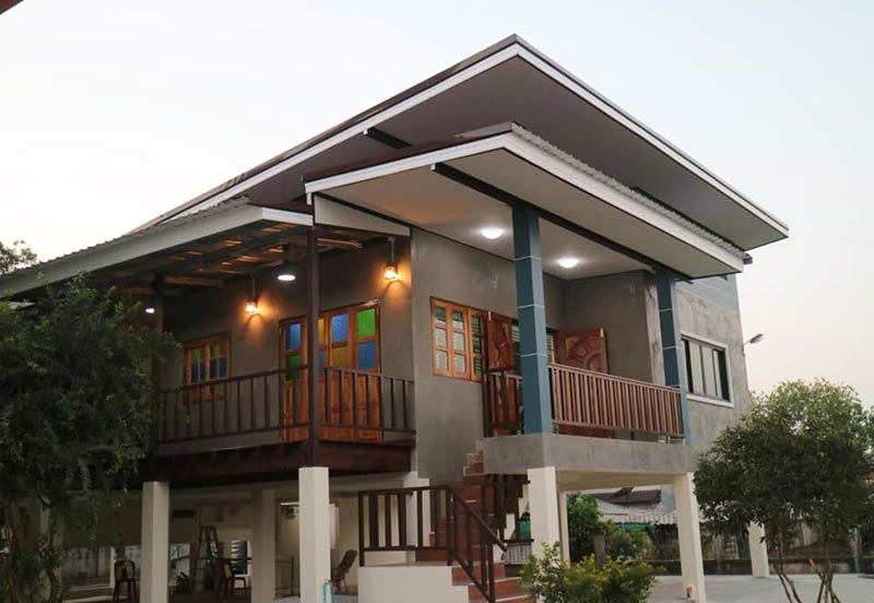 แบบบ้านใต้ถุนสูง