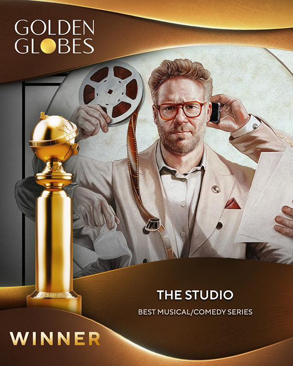 The Studio รางวัลทีวีซีรีส์ยอดเยี่ยม ประเภทตลก/มิวสิคัล รางวัลลูกโลกทองคำ Golden Globes 2026 ครั้งที่ 83