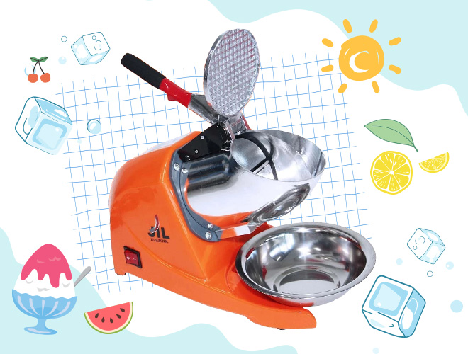 เครื่องทำน้ำแข็งไสไฟฟ้า JTL Ice Crusher รุ่น CR-02 เครื่องทำบิงซู เครื่องครัว เครื่องใช้ไฟฟ้า
