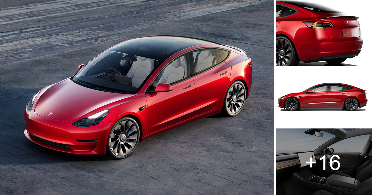 Tesla Model 3 2023 ราคาเริ่ม 1,759,000 บาท รถยนต์ไฟฟ้าซีดานขนาดคอมแพกต์