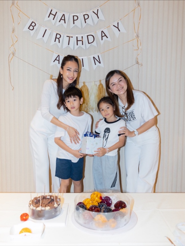  เนย โชติกา จัดปาร์ตี้วันเกิดให้ น้องอคิณ ลูกชายวัย 8 ขวบ 