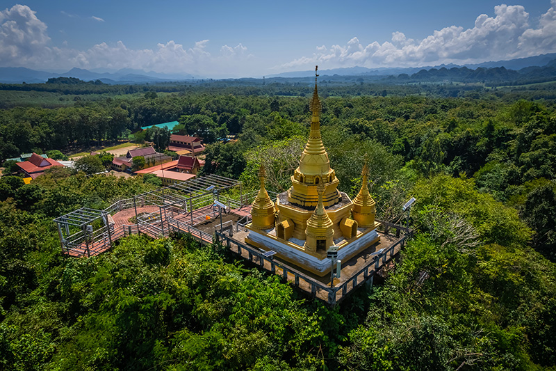 ท่าน้ำวัดปรังกาสี ทองผาภูมิ
