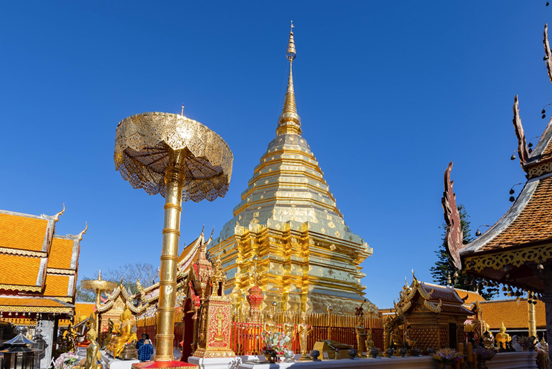วัดดังเชียงใหม่ วัดพระธาตุดอยสุเทพ