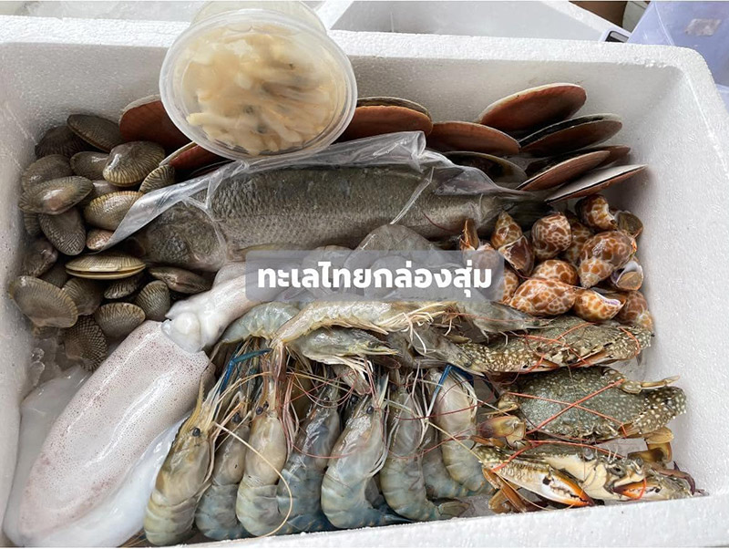 กล่องสุ่มอาหารทะเล